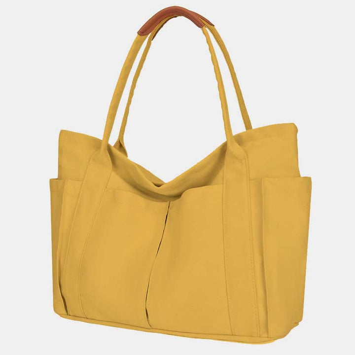 Tragetasche für Damen, minimalistische Einkaufs-Umhängetasche mit großem Fassungsvermögen