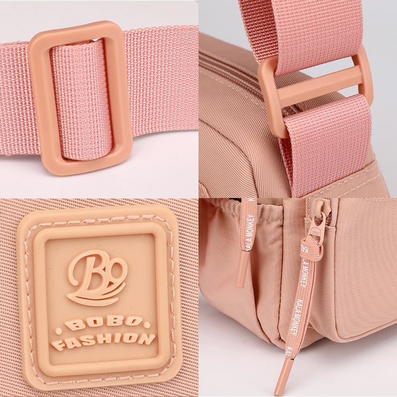 Kleine lässige Umhängetasche aus Nylon für Damen