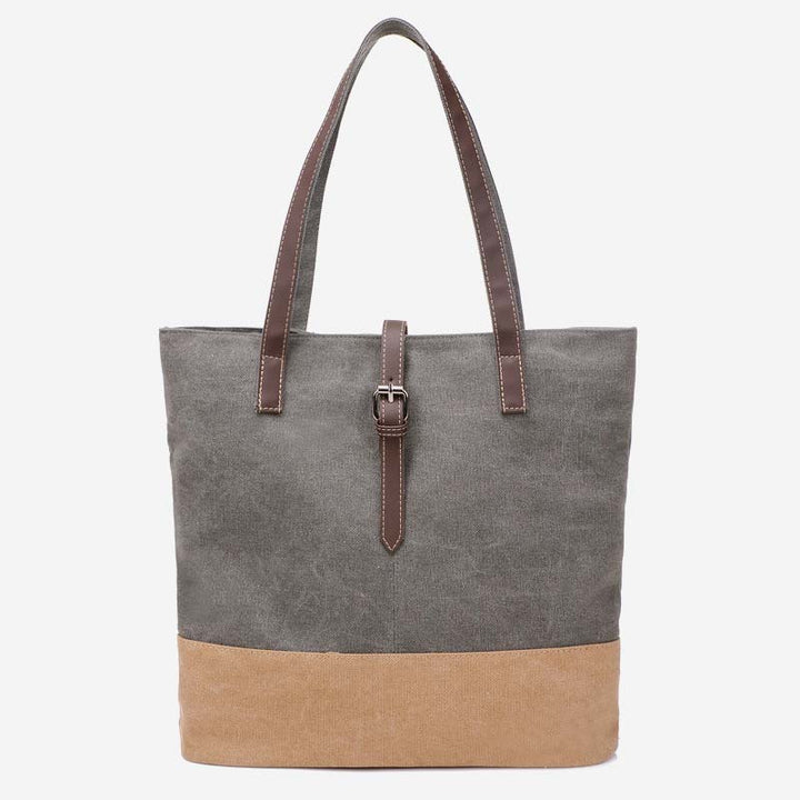 Große Kapazität Vintage Schwere Stil Handtasche Schultertasche