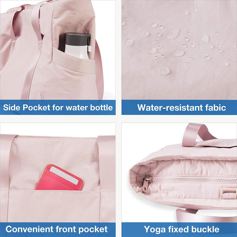 Multifunktionale Fitness-Tote für Yoga Matte Frauen Tragbare Schultertasche