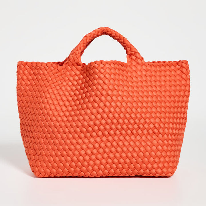 Handtasche für Damen, groß, für den Sommer oder den Strand, Kunstleder, Tragetasche