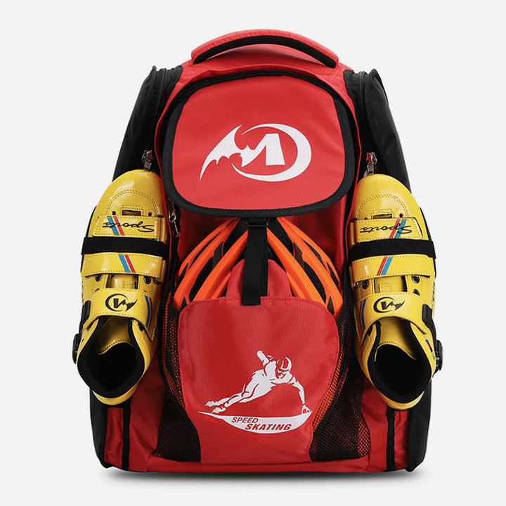 Sportausrüstung Rucksack Kinder Erwachsene Rollschuhlaufen Fächertasche