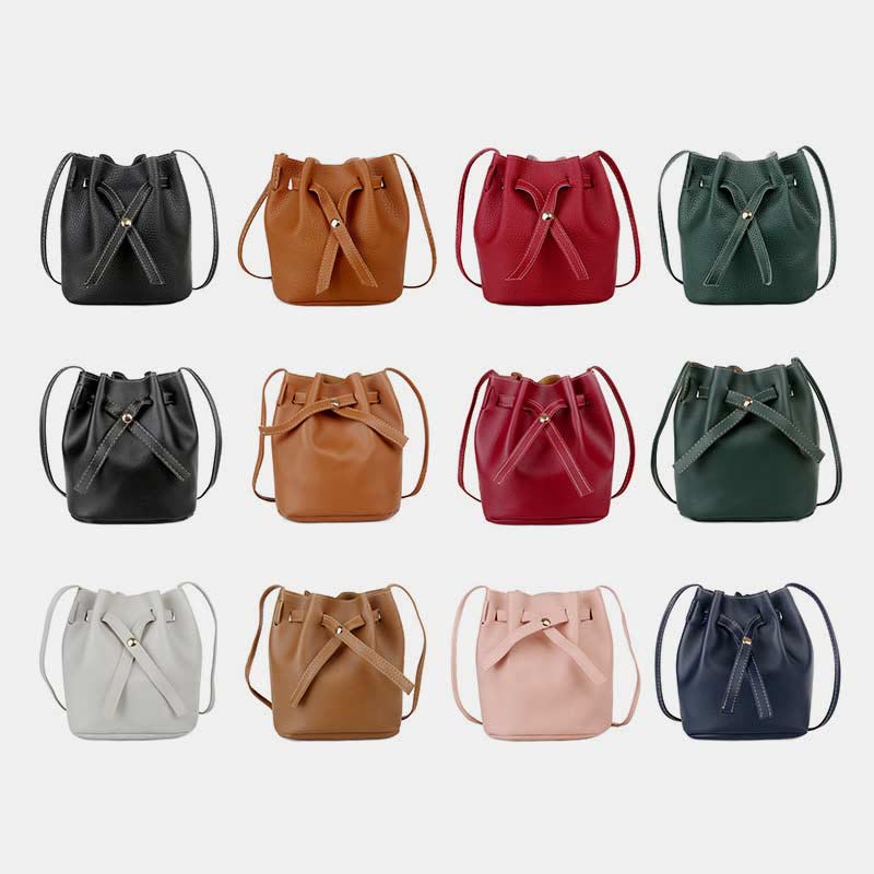 Umhängetasche für Damen aus PU-Leder, minimalistische Schultertasche für den täglichen Gebrauch