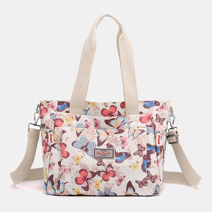 Damen Leichte wasserdichte Handtasche mit mehreren Taschen Umhängetasche Schultertasche Geldbörsen