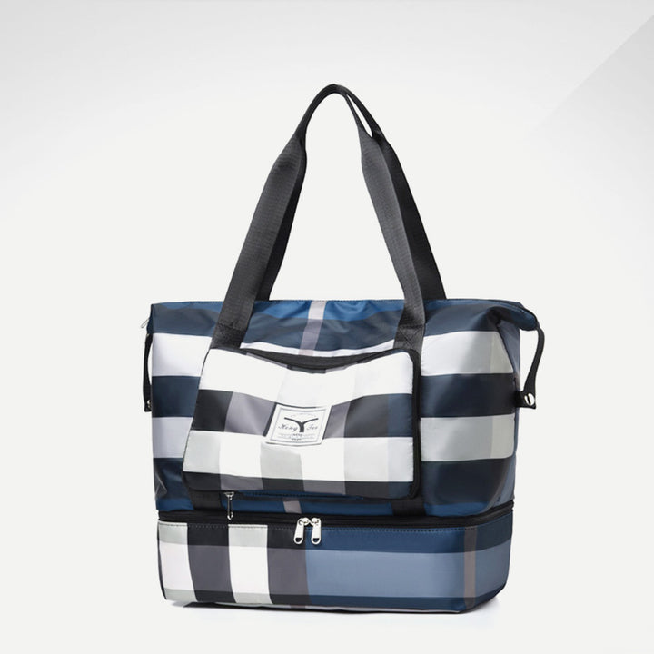 Reisetasche, Sporttasche, Umhängetasche, Reisetasche mit Schuhfach 
