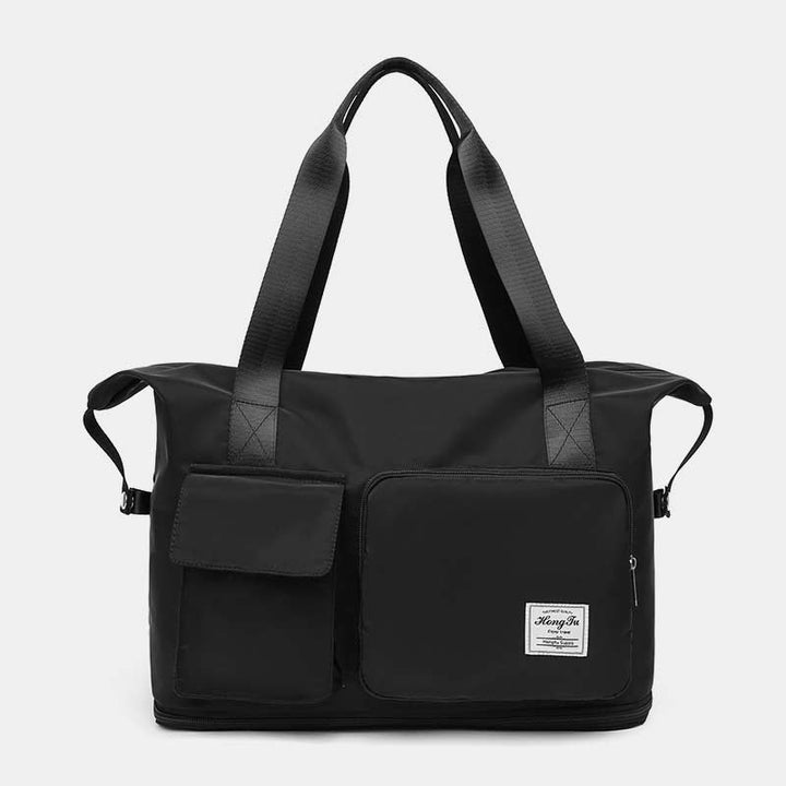 Tragbare Reisetasche mit großem Fassungsvermögen für Damen und Herren, faltbare Reisehandtasche