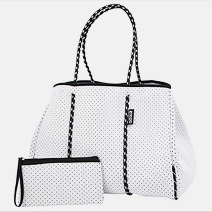 Atmungsaktive Reise-Handtasche mit großem Fassungsvermögen und Schultergurt