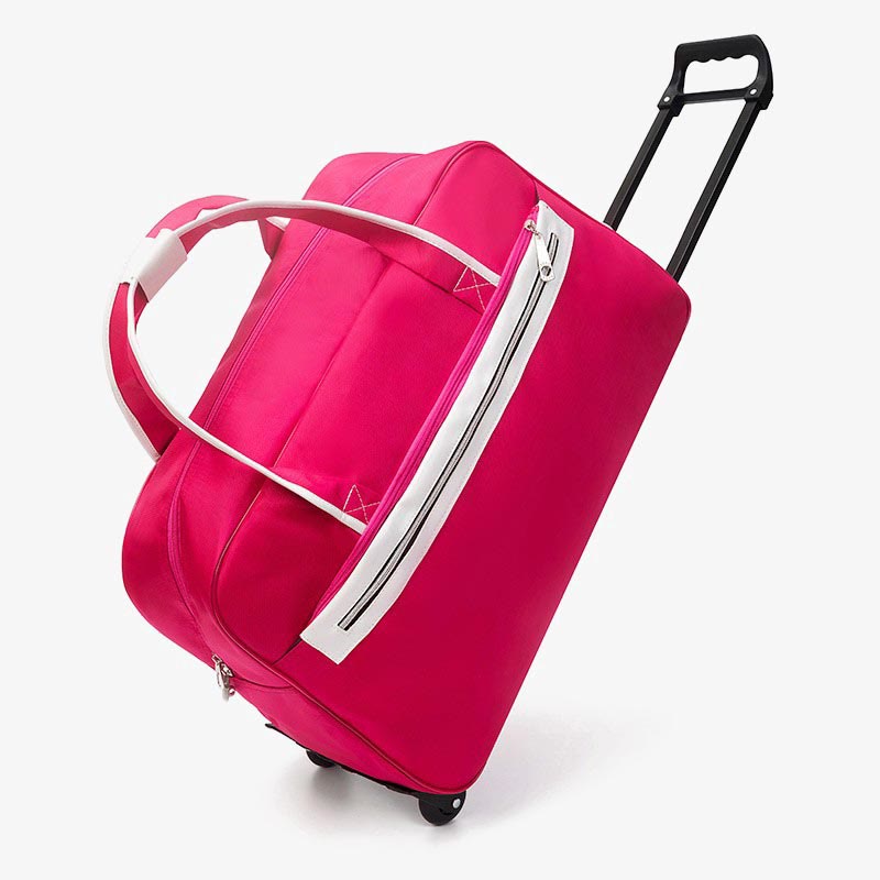 Zugstange Gepäck Damen Herren Minimalistische Geschäftsreise Reisetasche