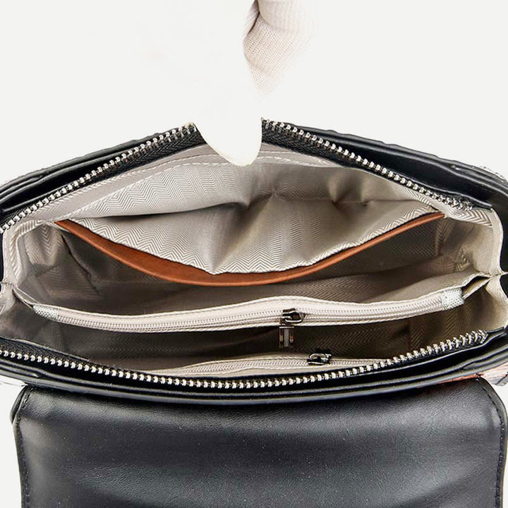 Tasche mit Henkel für Damen, große Kapazität, Umhängetasche mit ethnischer Prägung