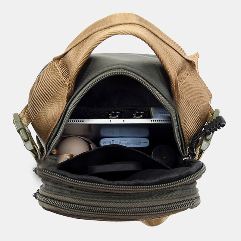 Leichte Reisegeldbörse für Männer, praktische wasserdichte Outdoor-Brusttasche