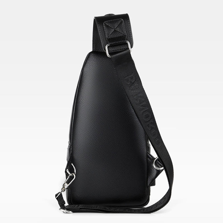 Diebstahlsichere Schultertasche mit großer Kapazität und USB-Aufladung