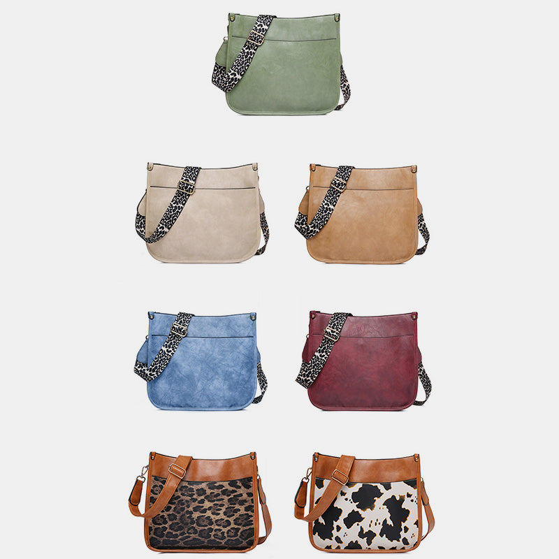 Vintage-Umhängetasche für Damen, leicht, wasserdicht, lässige Schultertasche