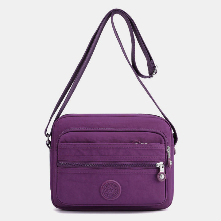 Lässige Umhängetasche mit mehreren Taschen und leichtem Design