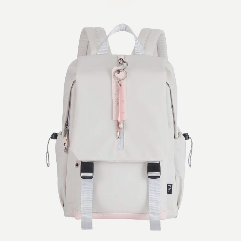 Rucksack für Frauen und Mädchen, wasserdicht, mehrere Taschen, 14-Zoll-Laptop-Rucksack, Büchertasche