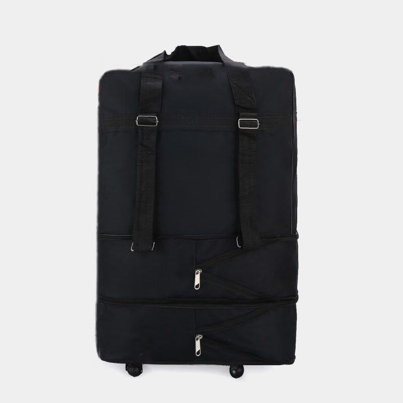 Erweiterbare Spinner Rad Reise Rolling Tote Gepäck Tasche Seesack