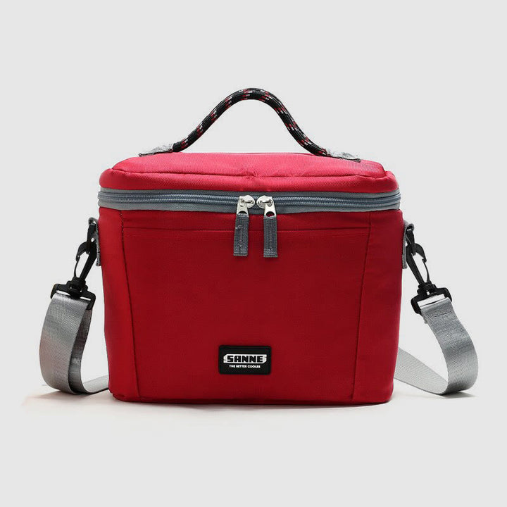 Kleine Kühltasche für Picknickarbeit, Oxford Crossbody Lunch Bag
