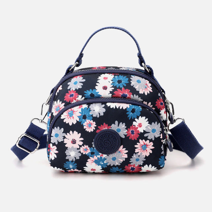 Leichte, wasserabweisende Handtasche für Damen mit mehreren Taschen