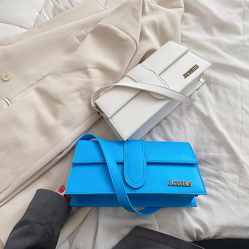 Umhängetasche für Damen, einfarbig, quadratisch, elegante Dating-Tasche