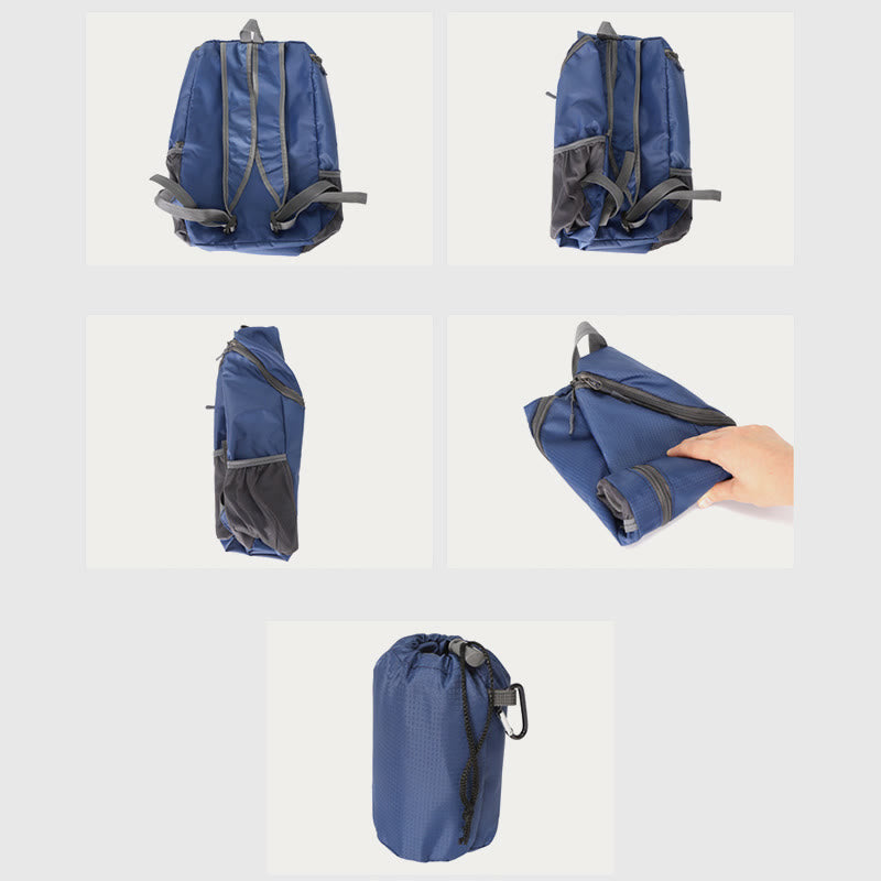 Nylon-Rucksack für Outdoor-Sportarten, faltbarer Reise-Tagesrucksack