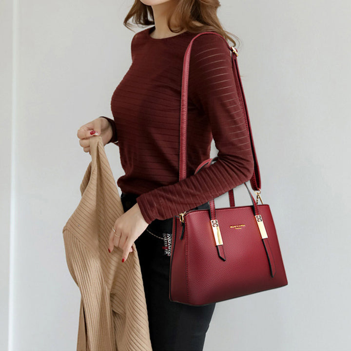 Tragetasche für Damen, mit Griff oben, große Schultertasche