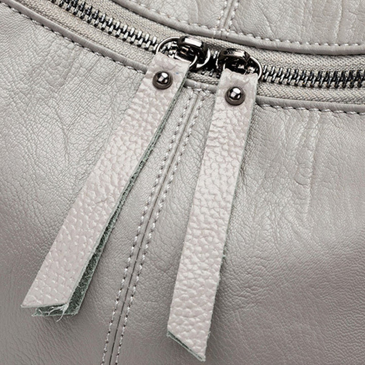 Rucksack für Damen aus Rindsleder, Mehrzweck-Reisetasche