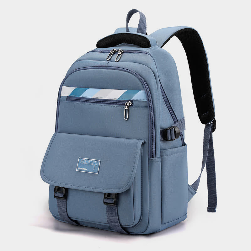 Rucksack für Damen, weicher, atmungsaktiver Stoff, lässige, wasserdichte Reisetasche