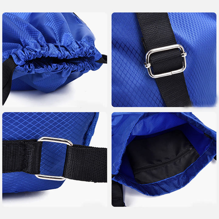 Rucksack für Outdoor-Sport, leicht, mit Kordelzug, einfache Fitnesstasche
