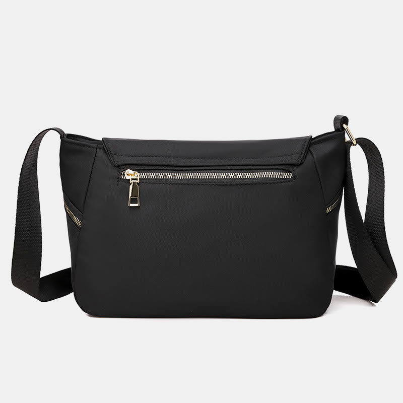 Umhängetasche für Damen mit Herzschnalle, wasserdichte Oxford-Tasche