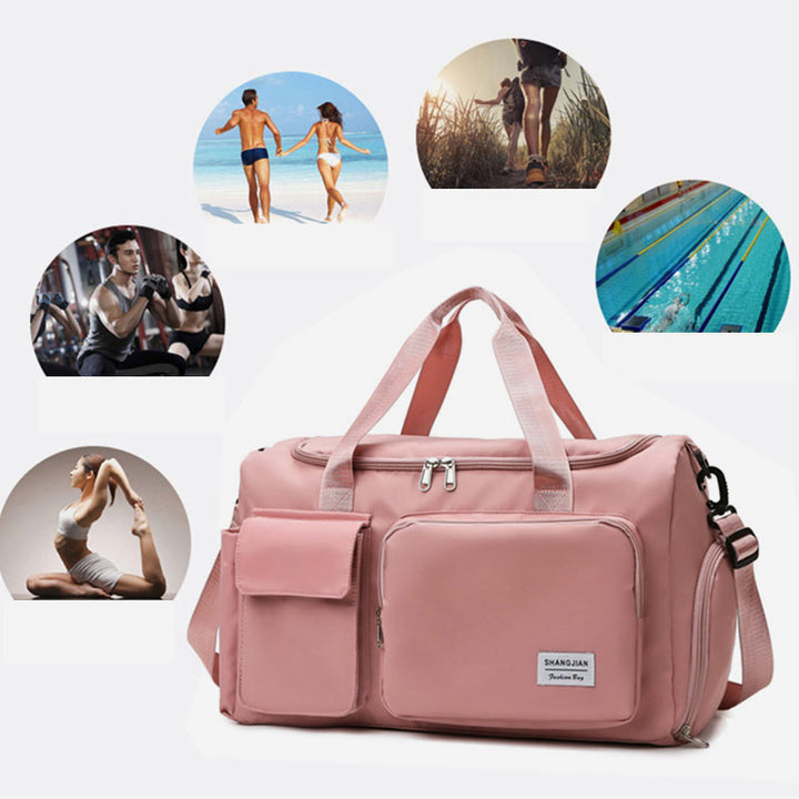 Robuste, robuste Sport-Reisetasche mit großer Kapazität und Schuhfach