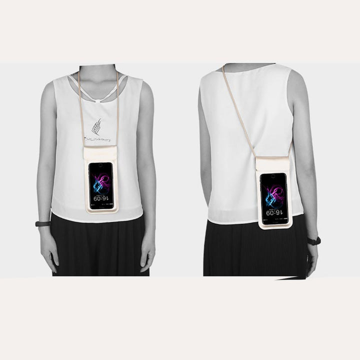 Universelle IPX8 wasserdichte, sanddichte Telefontasche, Telefontasche, Unterwassergehäuse