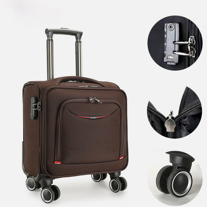 Kleiner Gepäcktrolley, multifunktionale Oxford-Rolltasche für die Reise