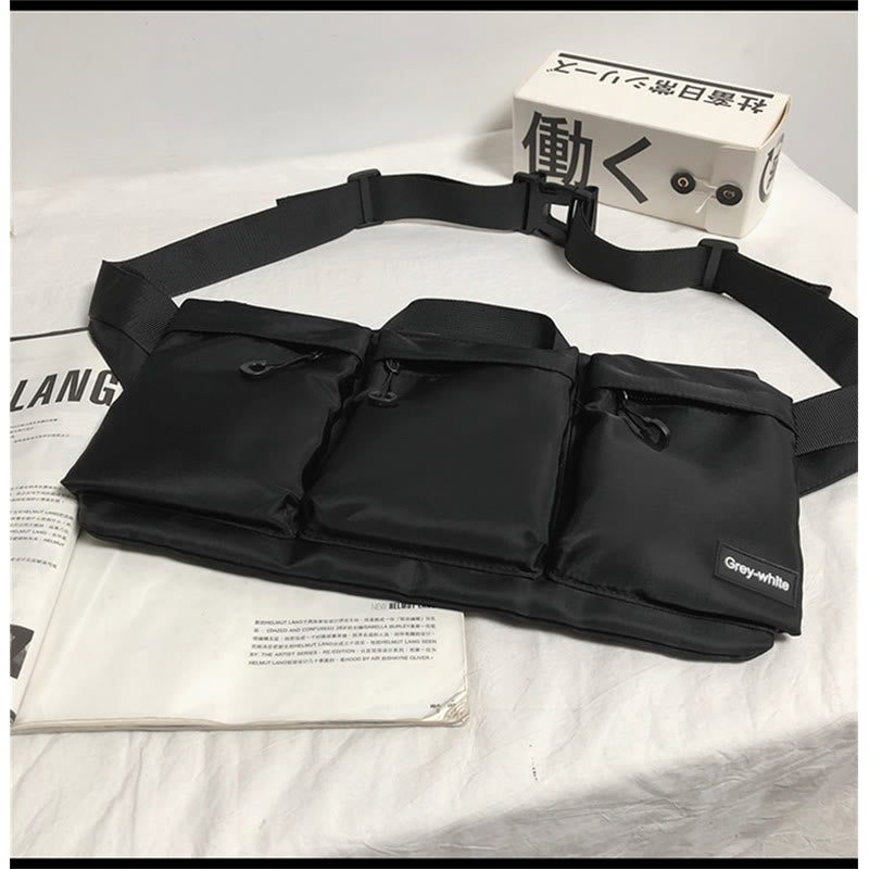 Gürteltasche für Herren, Sport, große Kapazität, Freizeit-Umhängetasche