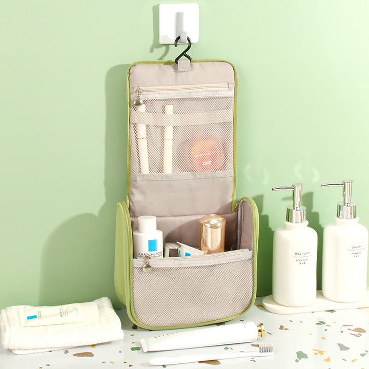 Tragbare Make-up-Handtasche für Damen, große Reiseaufbewahrungstasche