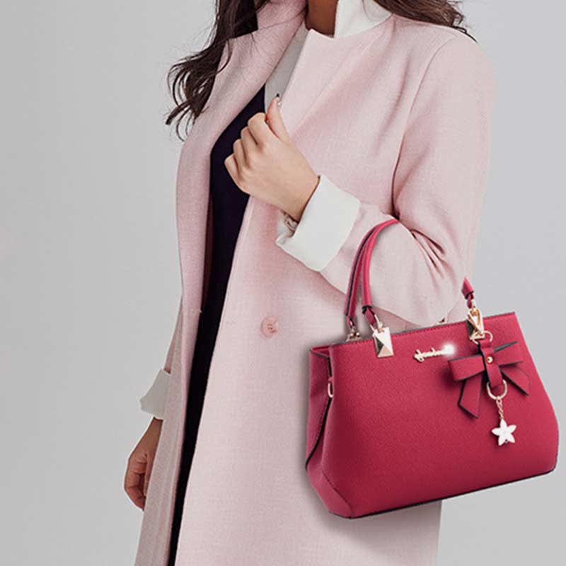 Designer-Umhängetasche für Damen mit Henkel und Umhängegurt