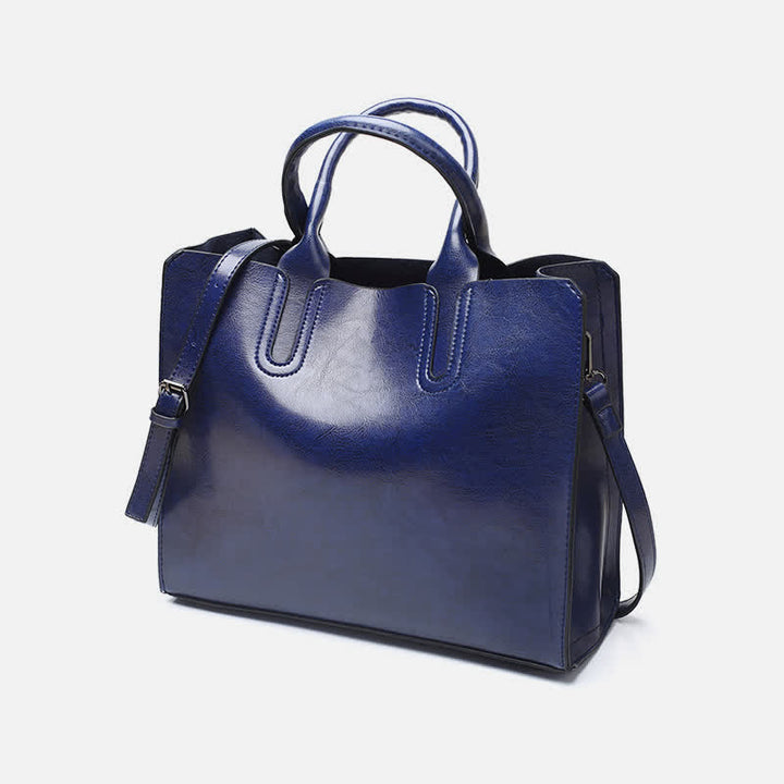 Business-Tragetasche für Damen, Arbeitstasche, lässige Lederhandtasche