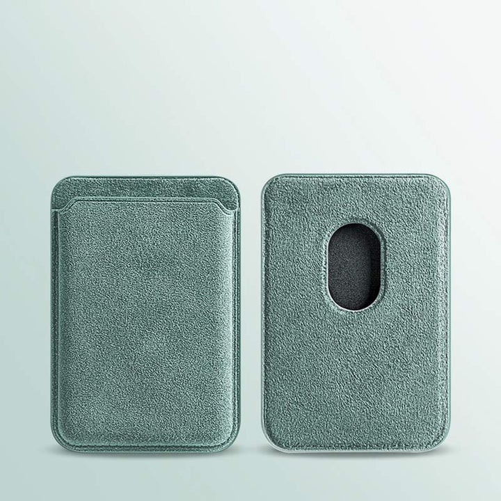 Alcantara Wildleder MagSafe Kartenhalter