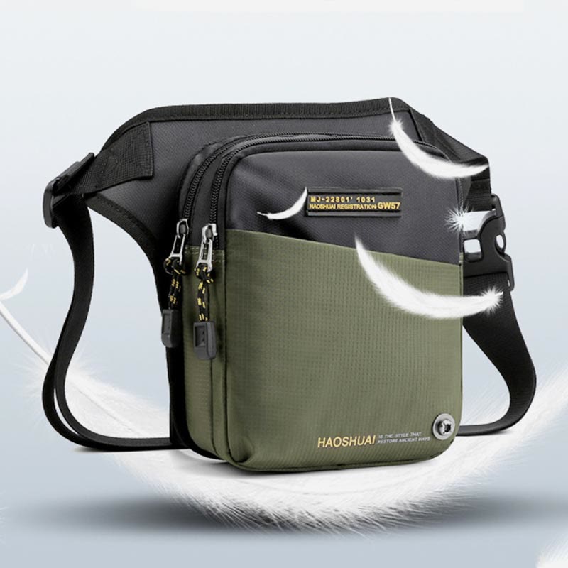 Umhängetasche für Herren, lässig, Outdoor, Reiten, Sport, wasserdichte Tasche