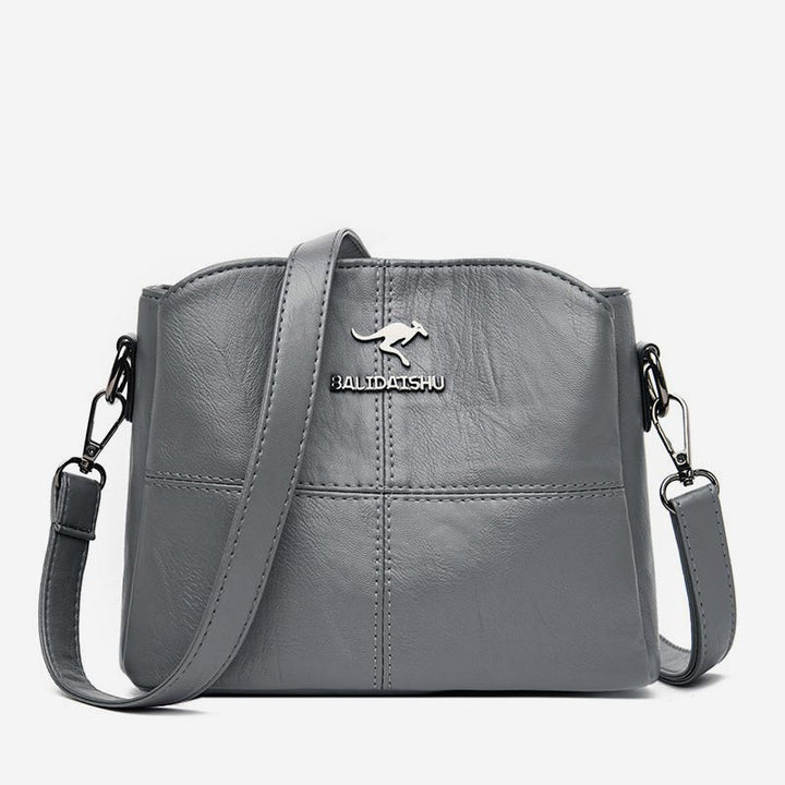 Geldbörsen und Handtaschen für Damen, Umhängetasche aus PU mit mehreren Fächern