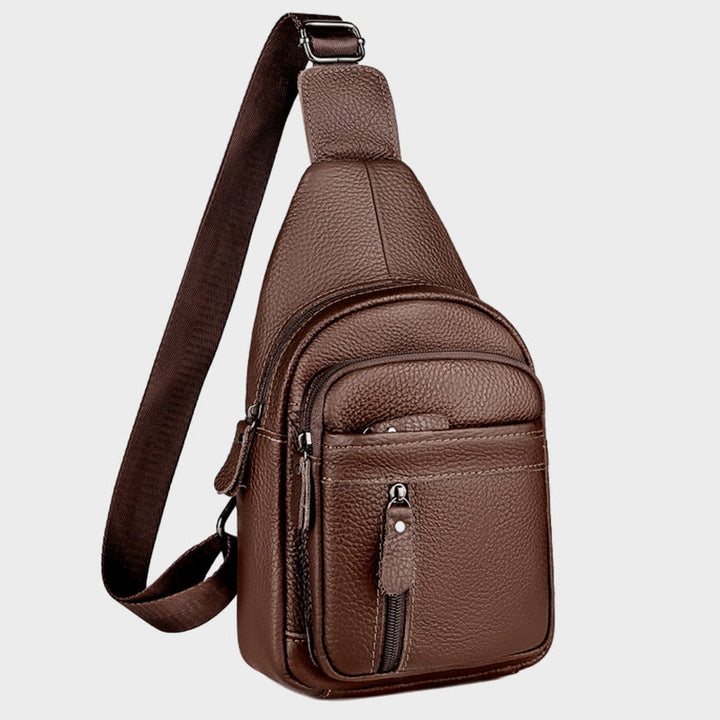 Schultertasche mit mehreren Taschen für Herrenausflüge, daher für den täglichen Gebrauch