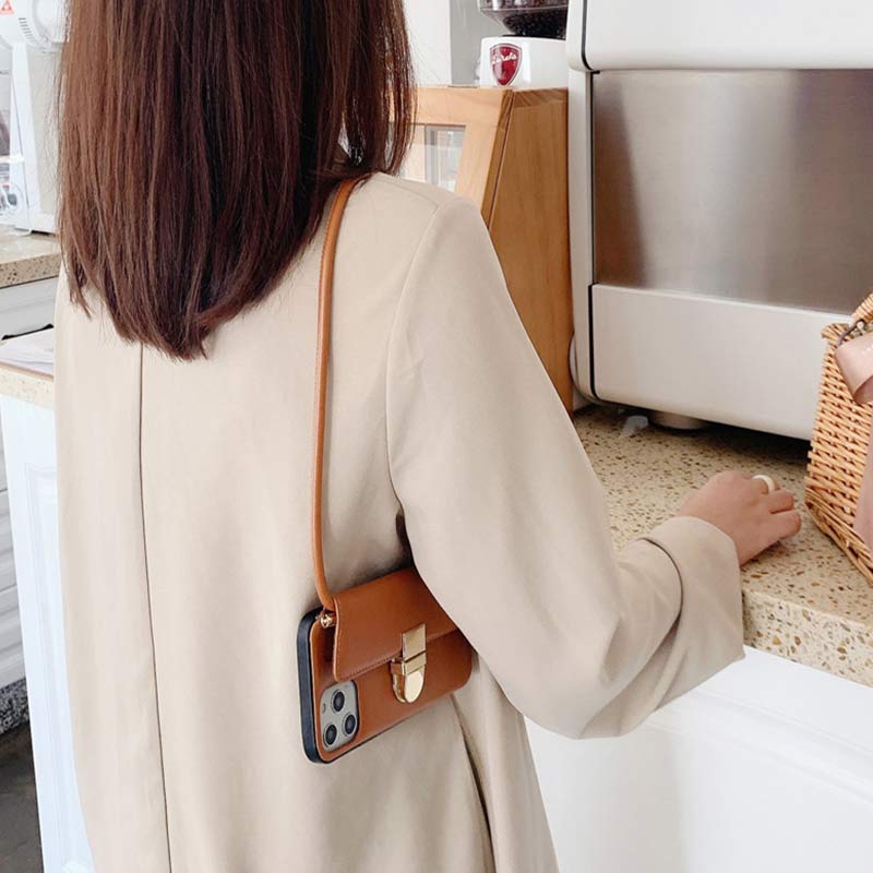 Entworfen für iPhone Wallet Case Handtasche Schultertasche Handyhülle