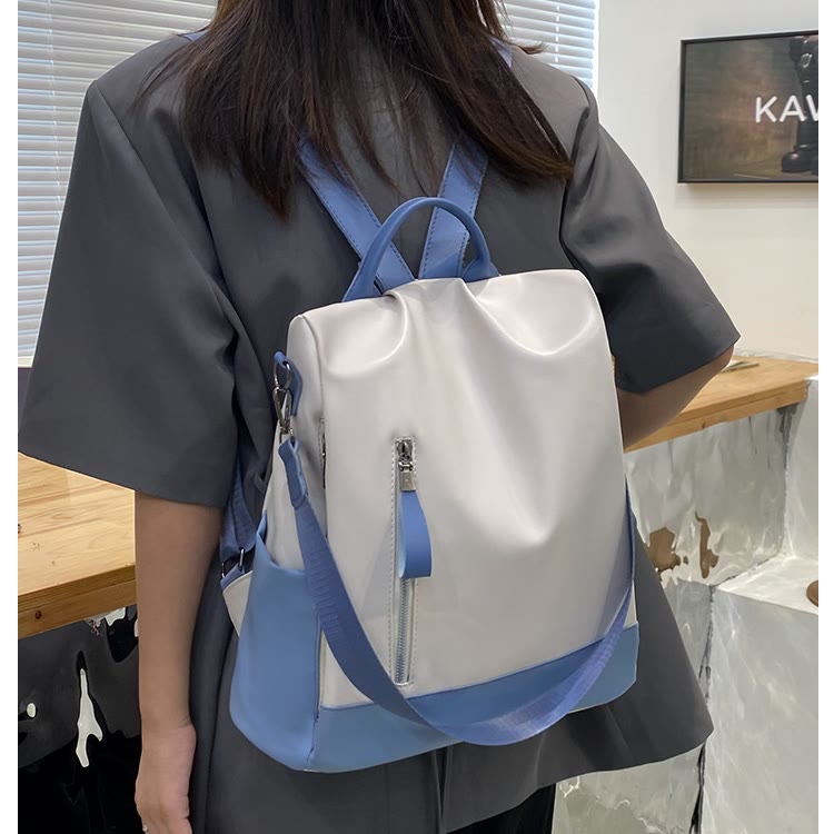 Damen Leder Rucksack Handtasche Cabrio Schultertasche Anti Diebstahl Reise Daypack