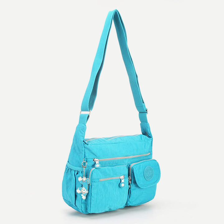 Damen Umhängetasche aus Nylon mit mehreren Taschen, Reise-Schultertasche, Umhängetasche