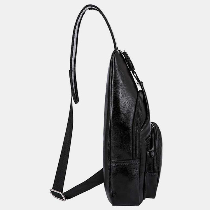 Weiche, dreifach verwendbare Schultertasche mit mehreren Taschen für Ausflüge