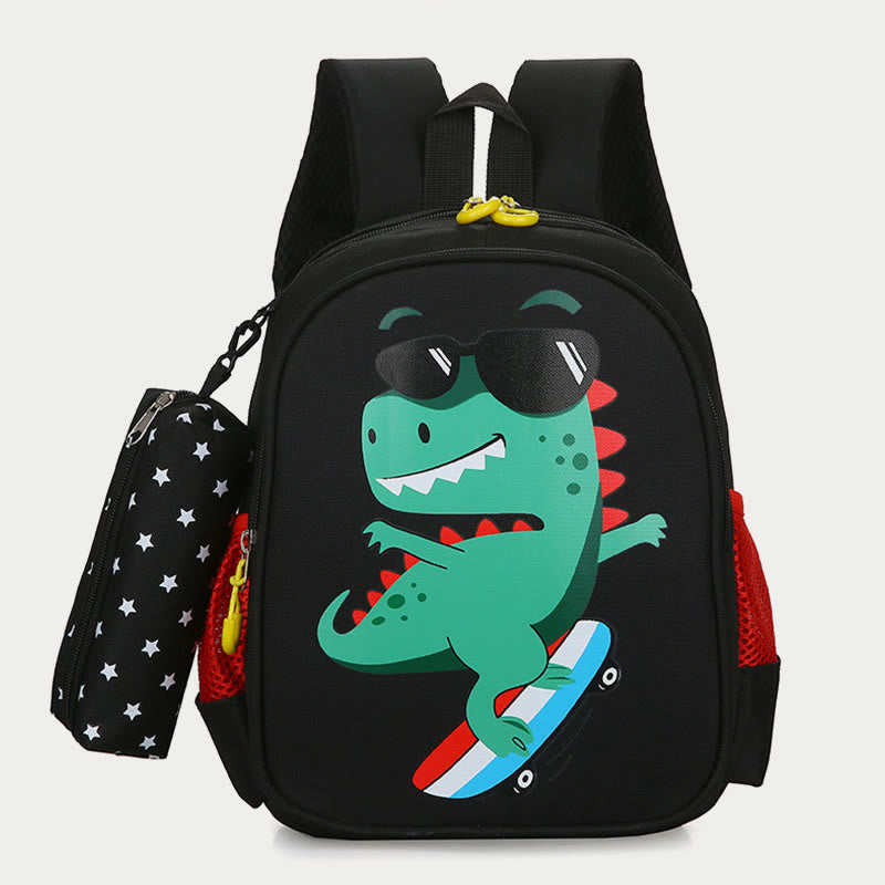 Rucksack für Kinder mit Cartoon-Druck, süßes Einhorn, Kindergarten-Schultasche
