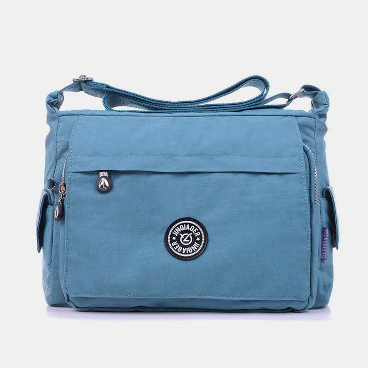 Umhängetasche, kleine Geldbörse für Damen, Nylon, Schultertasche mit Multi-Tasche