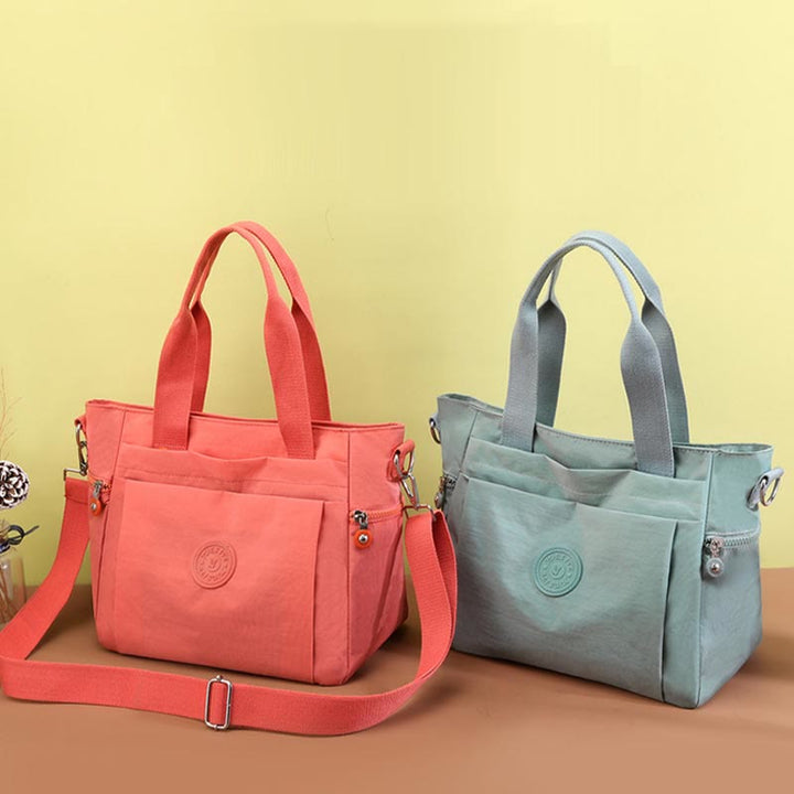 Damen Leichte wasserdichte Handtasche mit mehreren Taschen Umhängetasche Schultertasche Geldbörsen