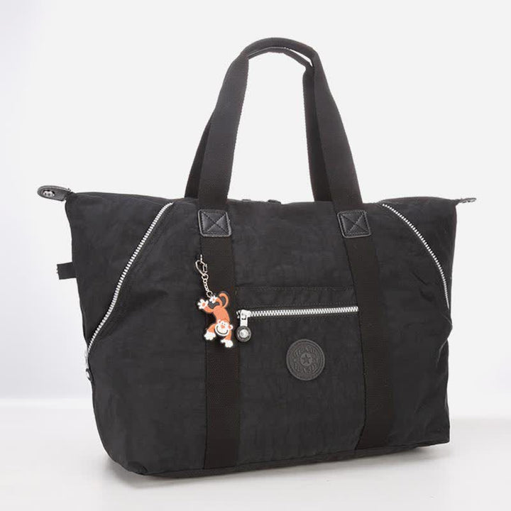 Große Nylon-Handtasche für Damen, leicht, zum Tragen über die Schulter