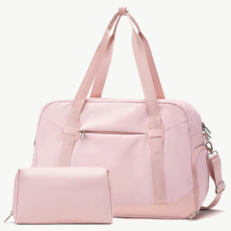 Reisetaschen-Set für Damen, tragbar, für unterwegs, Fitnessstudio