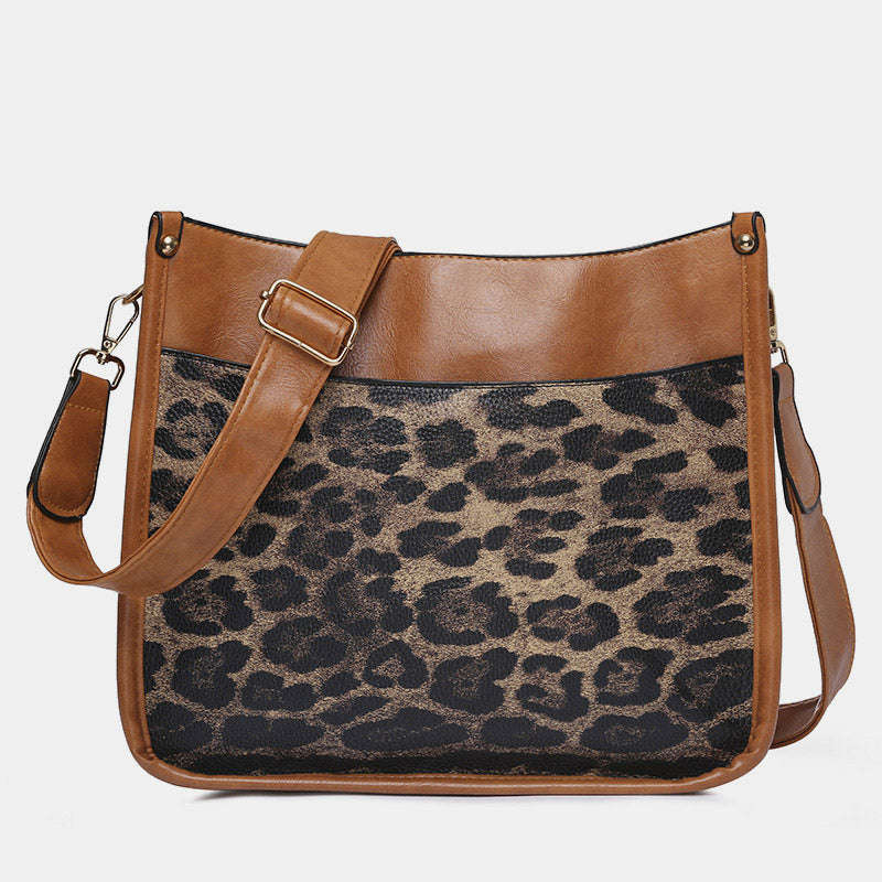 Vintage-Umhängetasche für Damen, leicht, wasserdicht, lässige Schultertasche