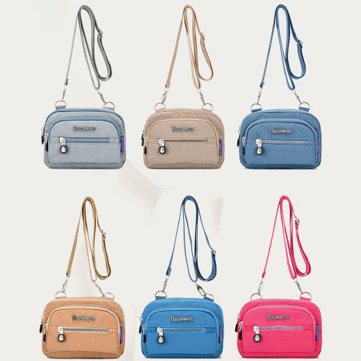 Umhängetasche für Damen, lässig, verstellbarer Riemen, Nylon-Gürteltasche